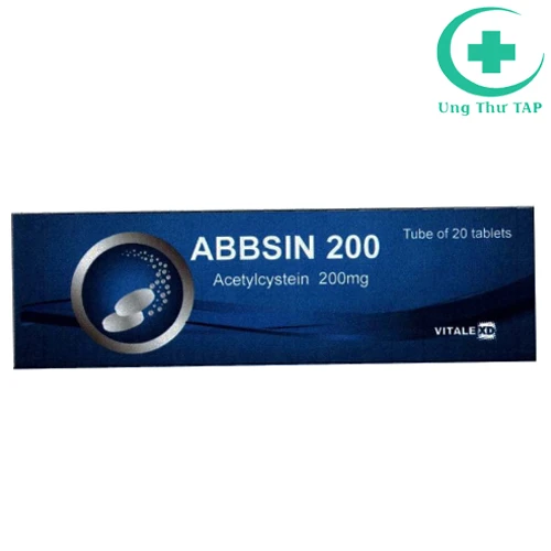 Abbsin 200 - Điều trị rối loạn tiết dịch phế quản hiệu quả