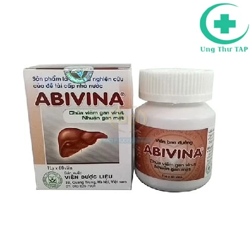 Abivina Viện dược liệu - Thuốc điều trị hỗ trợ các bệnh gan