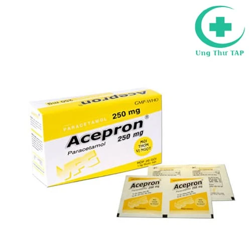 Acepron 250mg - Thuốc giảm đau hạ sốt hàng đầu của Cửu Long