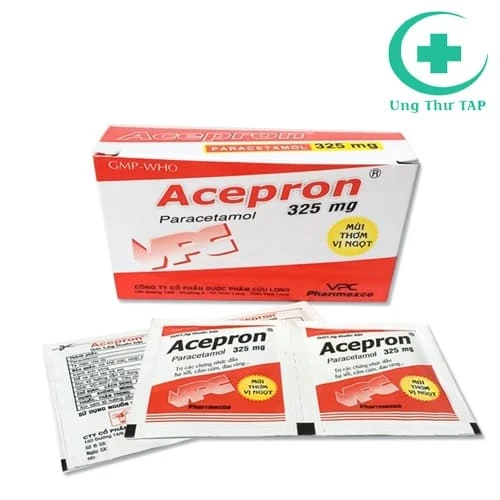 Acepron 325 mg - Thuốc giảm đau hạ sốt hàng đầu của Cửu Long