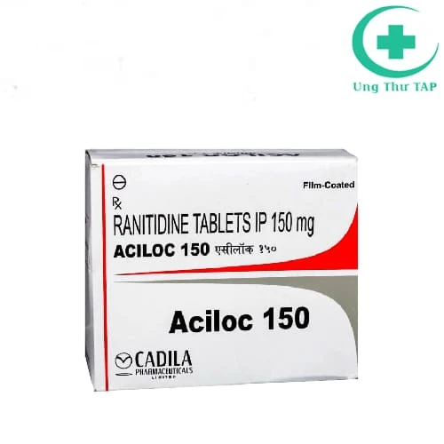 Aciloc 150 Cadila - Thuốc điều trị loét dạ dày của Ấn Độ
