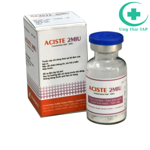 Aciste 3MIU Pharbaco - Điều trị nhiễm khuẩn nặng của Pharbaco