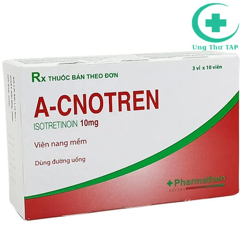Acnotren - Thuốc điều trị các dạng mụn trứng cá nghiêm trọng