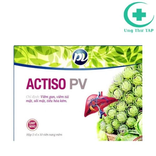 Actiso PV - Thuốc điều trị viêm gan, viêm túi mật nguồn gốc tự nhiên