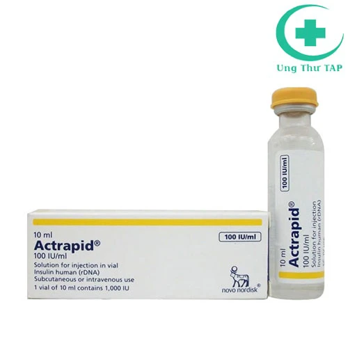 Actrapid - Thuốc điều trị đái tháo đường tuýp I,II của Pháp