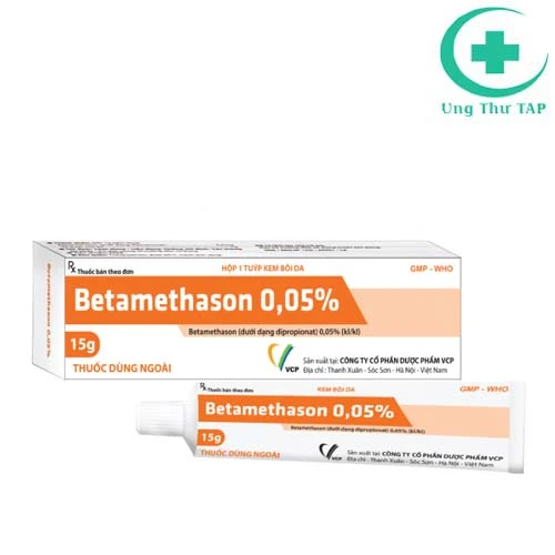 Betamethason 0,05% - Thuốc điều trị viêm khớp, dị ứng hiệu quả