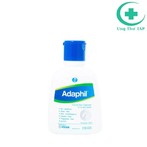 Adaphil 125ml Gamma - Gel rửa mặt dịu nhẹ cho mọi loại da
