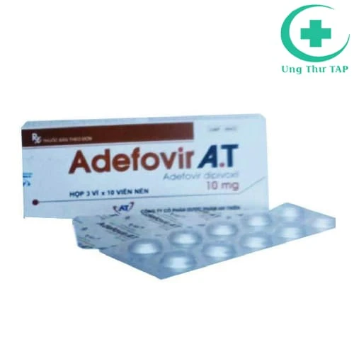 Adefovir 10mg A.T - Thuốc điều trị viêm gan B hiệu quả