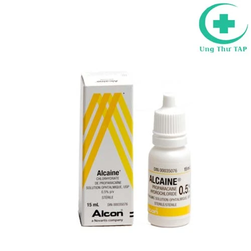 Alcaine 0.5% - Thuốc dùng để gây tê bề mặt để bơm rửa mắt 
