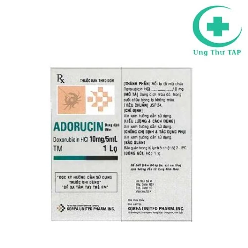 Adorucin Doxorubicin - Thuốc điều trị ung thư hiệu quả của Hàn Quốc