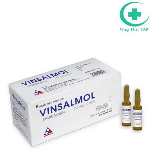 Vinsalmol 2,5mg/2,5ml - Thuốc điều trị hen suyễn hiệu quả 