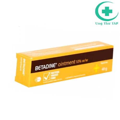 Betadine Ointment 10% w/w - Thuốc sát khuẩn vết thương hiệu quả