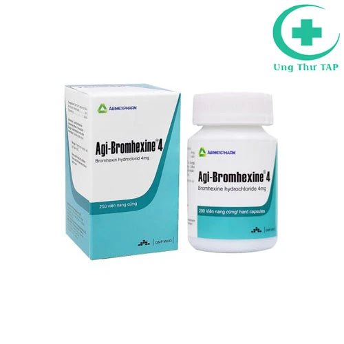 Agi-Bromhexine 4 - Thuốc điều trị viêm phế quản hàng đầu