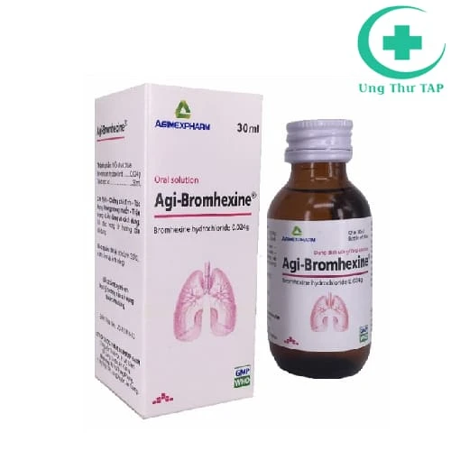 Agi-bromhexine 60ml Agimexpharm - Điều trị bệnh đường hô hấp