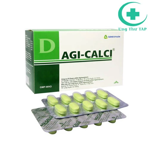 Agi-calci - Thuốc bổ sung Calcium cho cơ thể