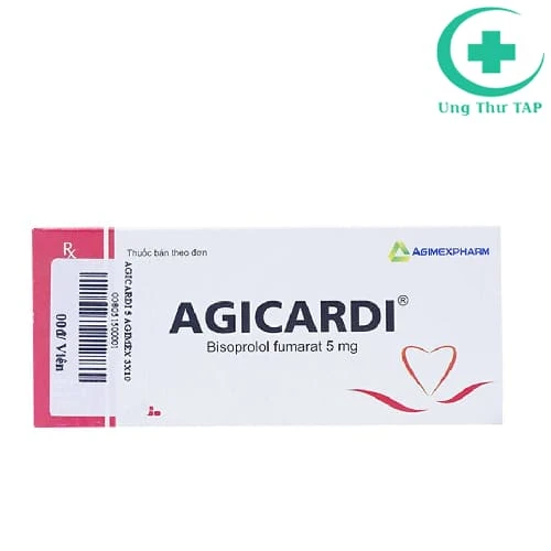 Agicardi 5 Agimexpharm - Thuốc điều trị tăng huyết áp