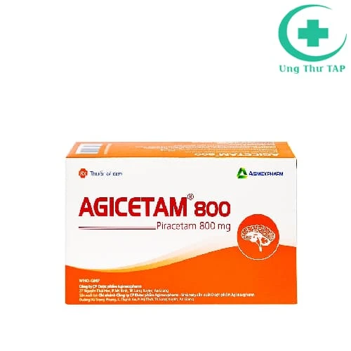 Agicetam 800 Agimexpharm - Thuốc điều trị suy giảm trí nhớ