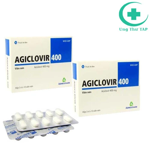 AGICLOVIR 400 - Thuốc điều trị nhiễm khuẩn niêm mạc hiệu quả
