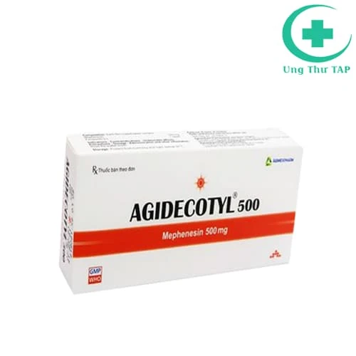 Agidecotyl 500 Agimexpharm -  Điều trị thoái hóa cột sống