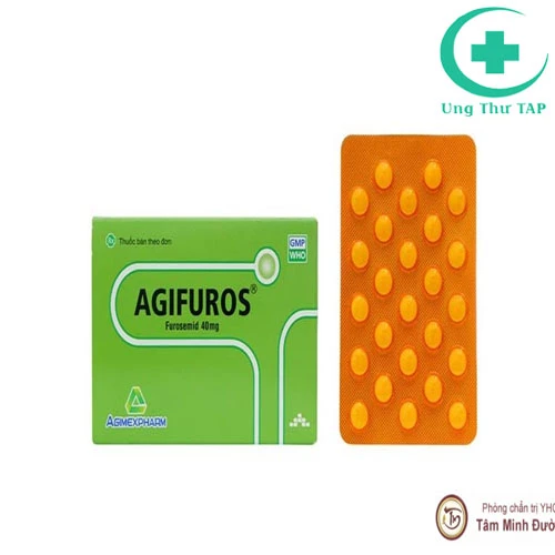 Agifuros 40mg - Thuốc chống phù nề phổi vô cùng hiệu quả