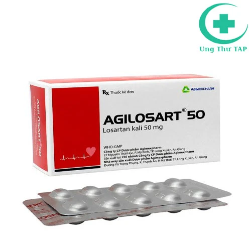 Agilosart 50 - Thuốc điều trị tăng huyết áp của Agimexpharm