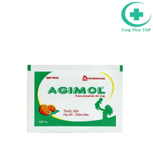 Agimol  80 Agimexpharm - Thuốc giảm đau, hạ sốt hiệu quả