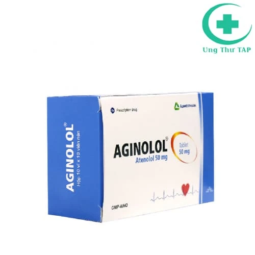 Aginolol 50 - Thuốc điều trị tăng huyết áp của Agimexpharm 