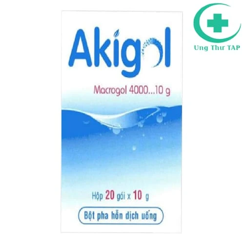 Akigol 10g  - Thuốc có chức năng điều trị táo bón 