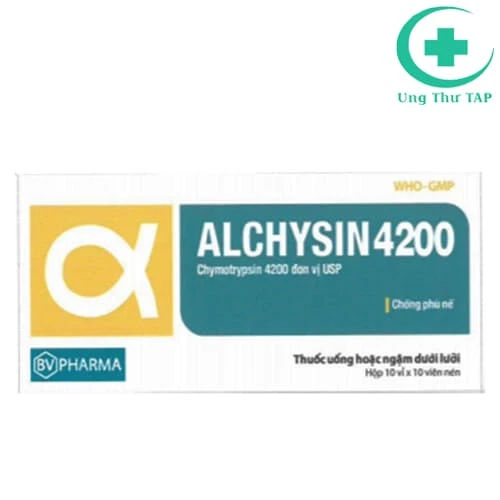 Alchysin 4200 - Thuốc điều trị phù nề sau chấn thương