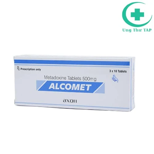 Alcomet 500mg - Thuốc giải độc rượu, hỗ trợ bệnh về gan