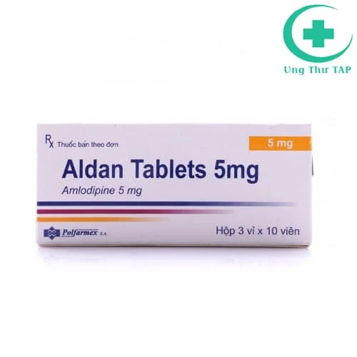 Aldan Tablets 5mg Polfarmex - Thuốc kiểm soát cao huyết áp