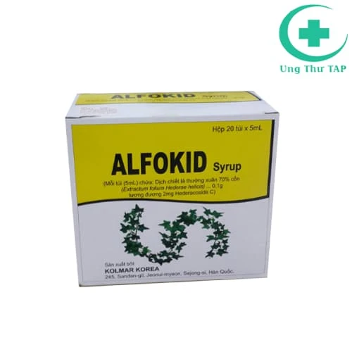 Alfokid Syrup Kolmar Pharma - Thuốc điều trị ho hiệu quả