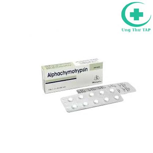 Alphachymotrypsin 4.2mg Savi - Thuốc kháng viêm, tan máu bầm