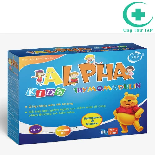 Alpha Kids Thymomodulin - Hỗ trợ ăn ngon, tăng đề kháng cho trẻ