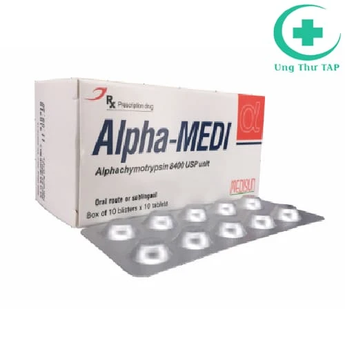 Alpha-Medi - Thuốc kháng viêm, điều trị phù nề hiệu quả