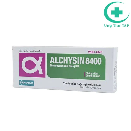 Alphachysin 8400 - Thuốc điều trị viêm sưng, phù nề hiệu quả