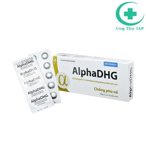 AlphaDHG - Thuốc trị chấn thương phần mềm hiệu quả