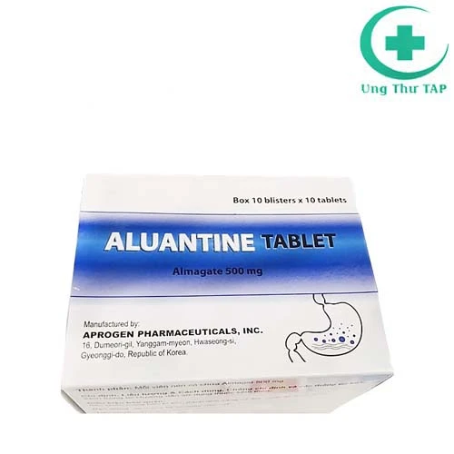 Aluantine tablet - Thuốc điều trị chứng ợ nóng, buồn nôn