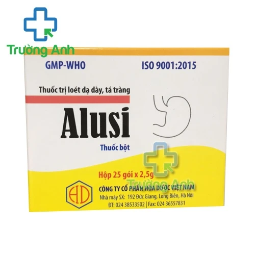 Alusi (gói bột 5g) - Thuốc điều trị loét dạ dày - tá tràng