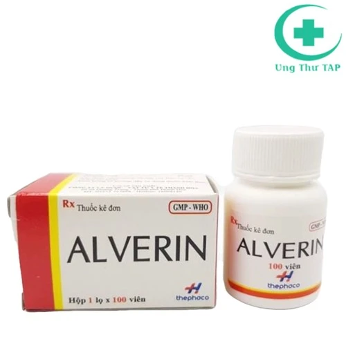 Alverin Thephaco - Thuốc chống co thắt cơ trơn đường tiêu hoá