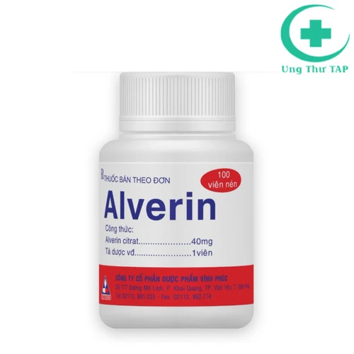 Alverin Vinphaco (lọ) - Thuốc điều trị bệnh tiêu hoá