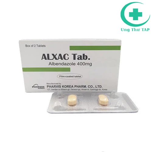 Alxac Tab - Thuốc tẩy giun, sán hiệu quả của Hàn Quốc