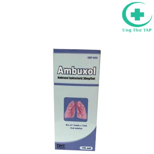 Ambuxol 30mg/5ml - Thuốc long đờm, tiêu chất nhầy hiệu quả
