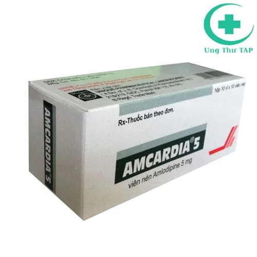 Amcardia-5 Unique Pharma - Thuốc điều trị tăng huyết áp