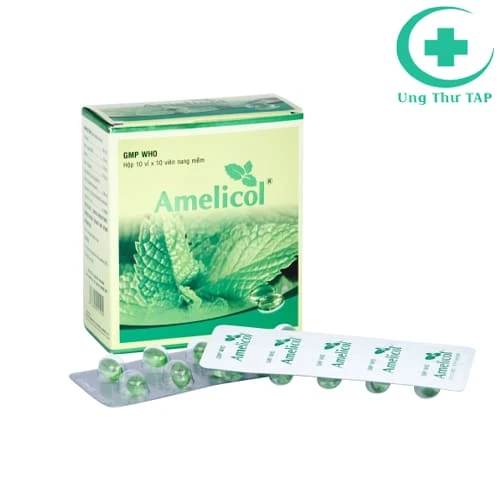 Amelicol Bidiphar - Thuốc trị ho, đau họng, cảm cúm