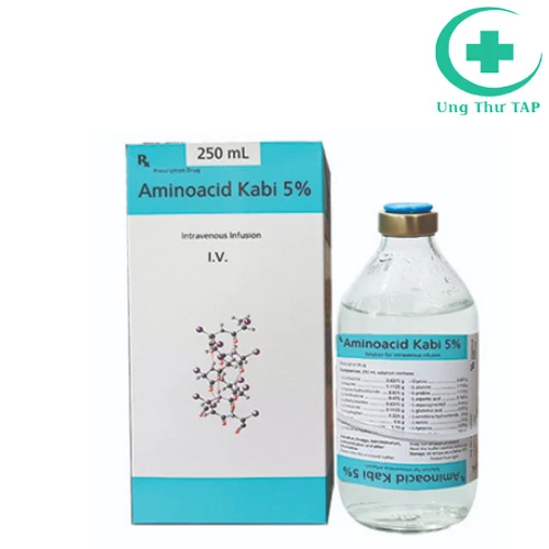 Aminoacid Kabi 5% 250ml - Thuốc phòng ngừa bệnh lý não hiệu quả