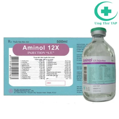 Aminol 12X Injection "S.T." 200ml Taiwan Biotech - Cấp Acid amin