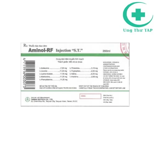 Aminol-RF Injection "S.T." 200ml Taiwan Biotech - Hỗ trợ suy thận
