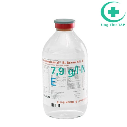 Aminoplasmal B.Braun 5% E 250ml - cung cấp amino acid cho cơ thể