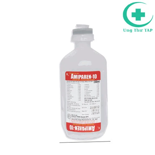 Amiparen - 10 (500ml) - cung cấp acid amin cần thiết cho cơ thể